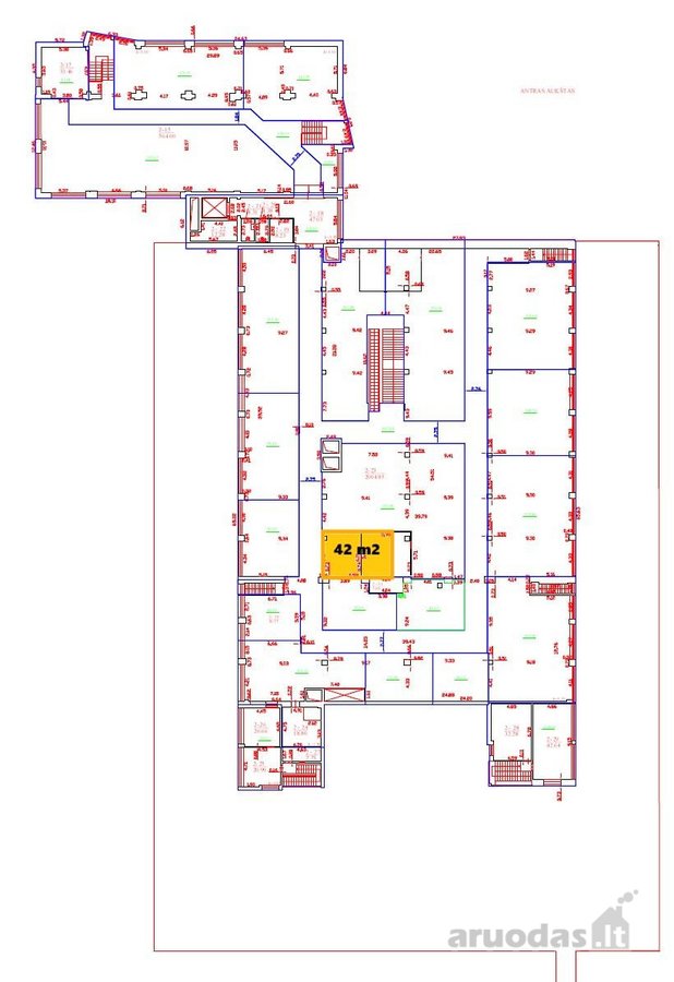 Patalpos nuomojamos Apdailos salonų centre - nuotraukos Nr. 7