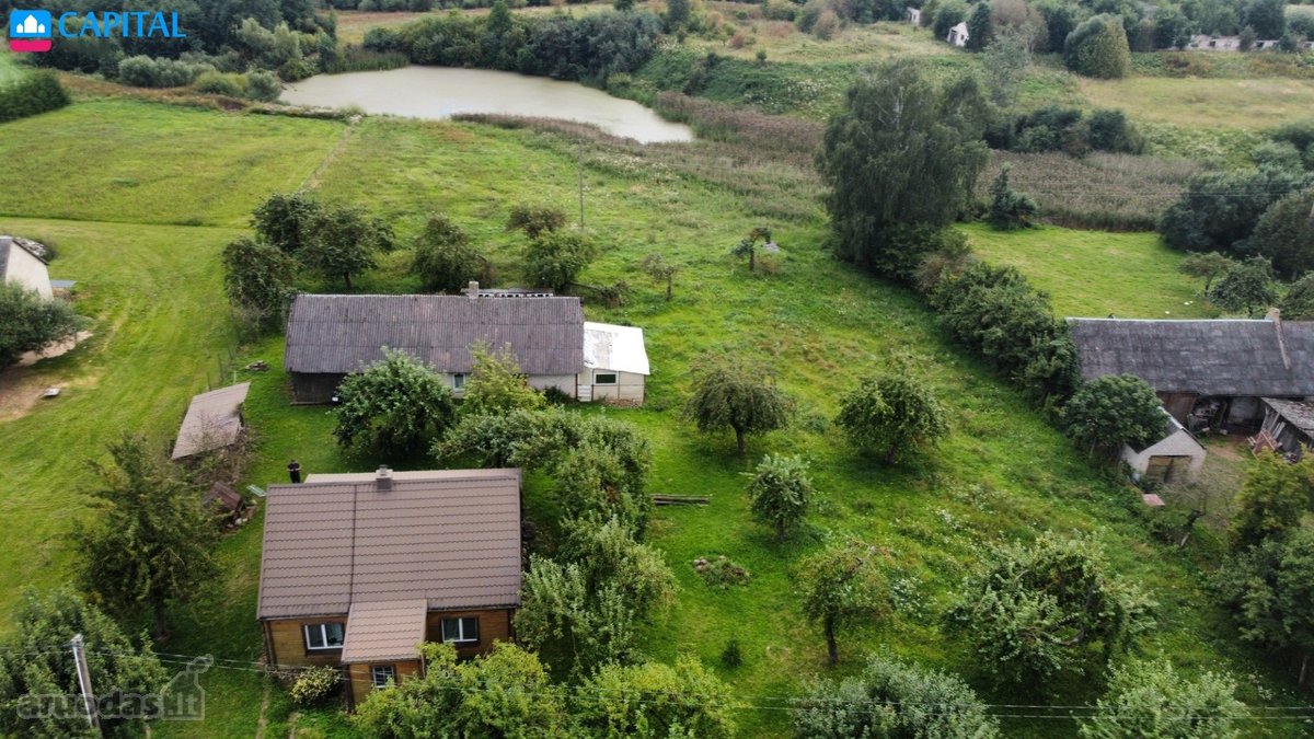 Parduodama Sodyba Su Nuosavu Tvenkiniu!