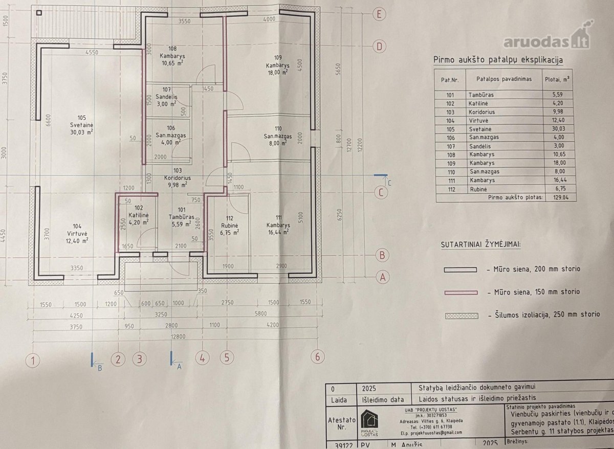 Namas bus Priduotas 100% ant dokumentu. - nuotraukos Nr. 25