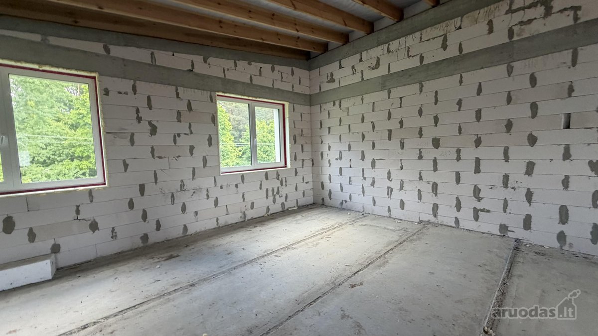 7 dviejų aukštų namai, dalinė apdaila. Su - nuotraukos Nr. 15