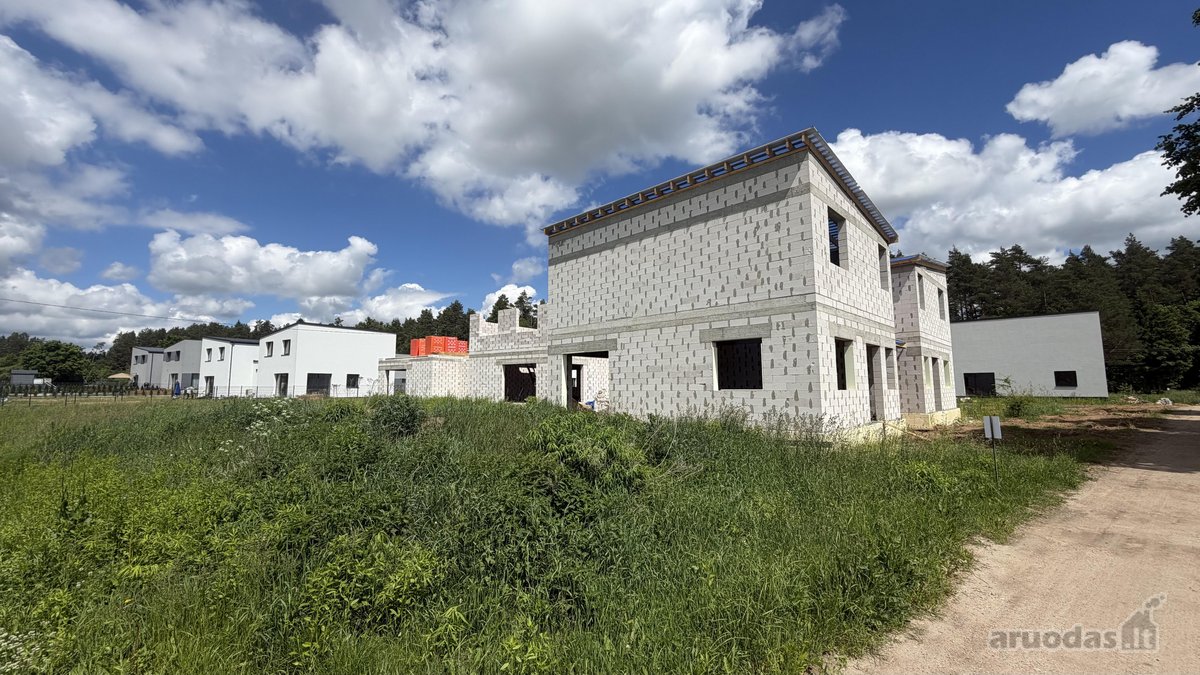 7 dviejų aukštų namai, dalinė apdaila. Su - nuotraukos Nr. 8