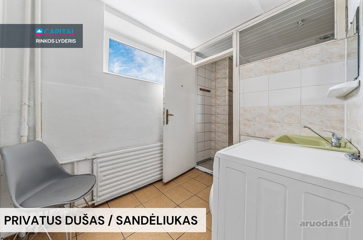 Parduodamas 2 kambarių (arba 1,5 kambario) - nuotraukos Nr. 17