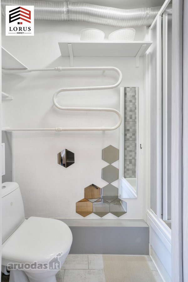 Parduodamas šviesus ir jaukus 27 m² studio - nuotraukos Nr. 15
