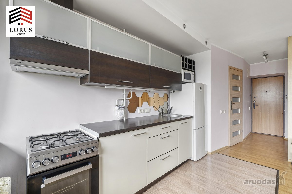 Parduodamas šviesus ir jaukus 27 m² studio - nuotraukos Nr. 4