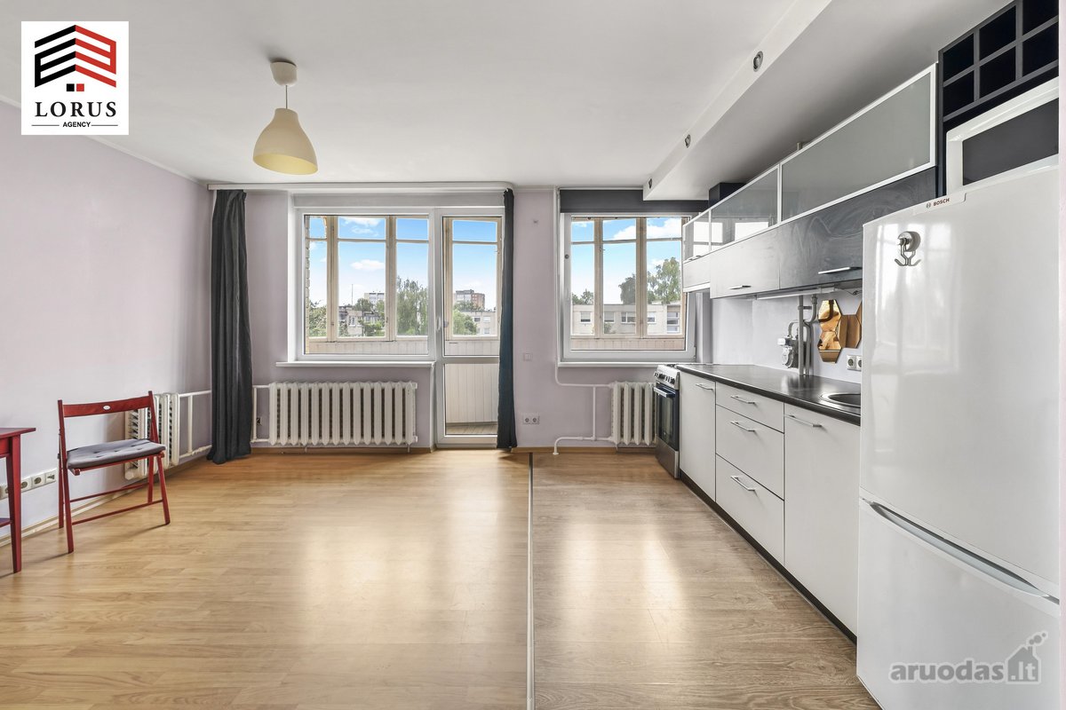Parduodamas šviesus ir jaukus 27 m² studio - nuotraukos Nr. 8