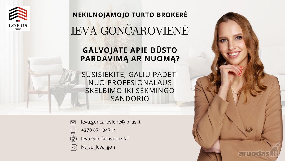 Parduodamas šviesus ir jaukus 27 m² studio - nuotraukos Nr. 21