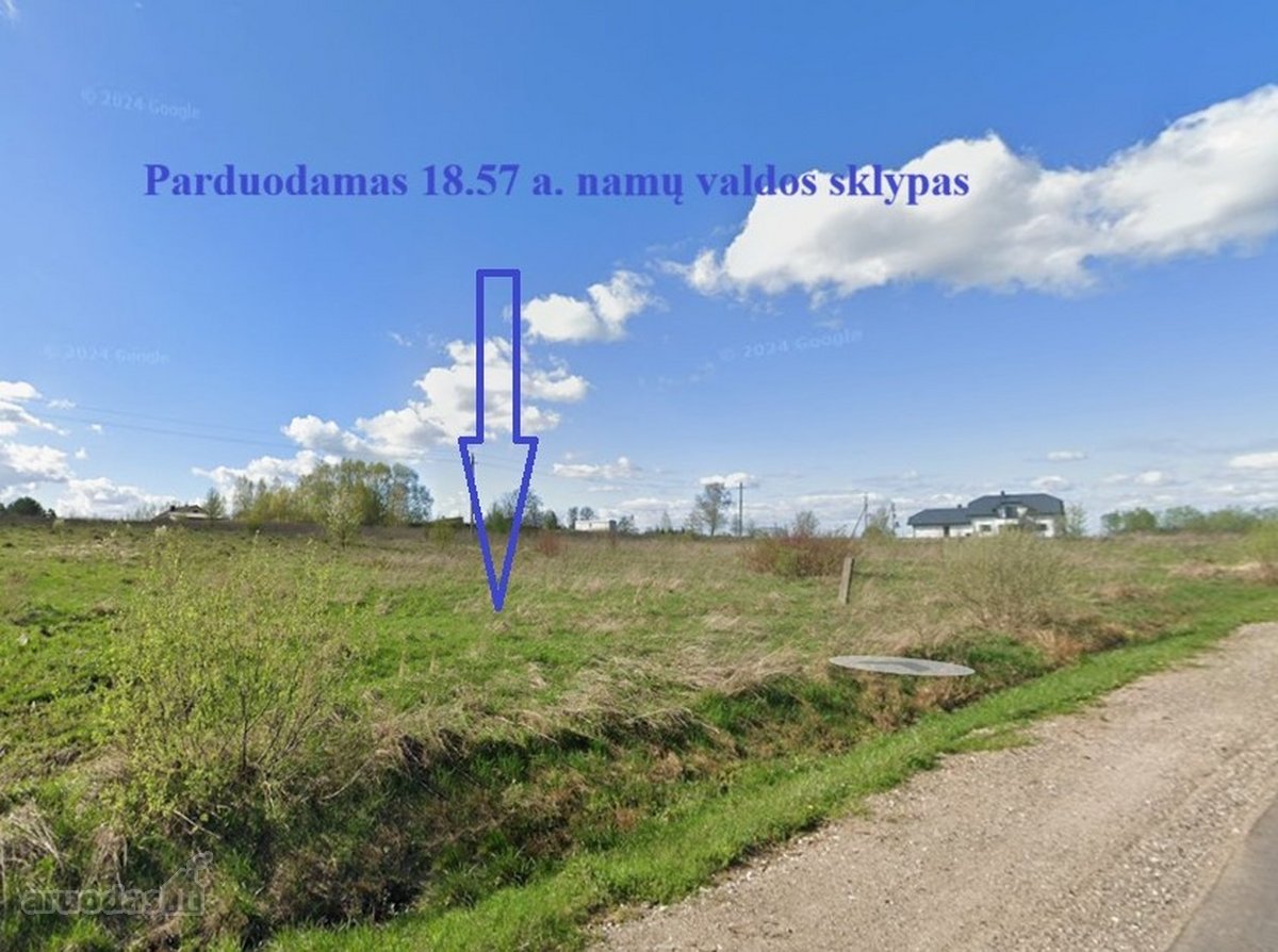 Parduodamas namų valdos sklypas Panemuninkų k
