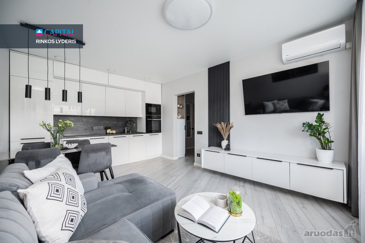 2 Kambarių Išmanus Butas – Vaduvos G., Vilnius - nuotraukos Nr. 2