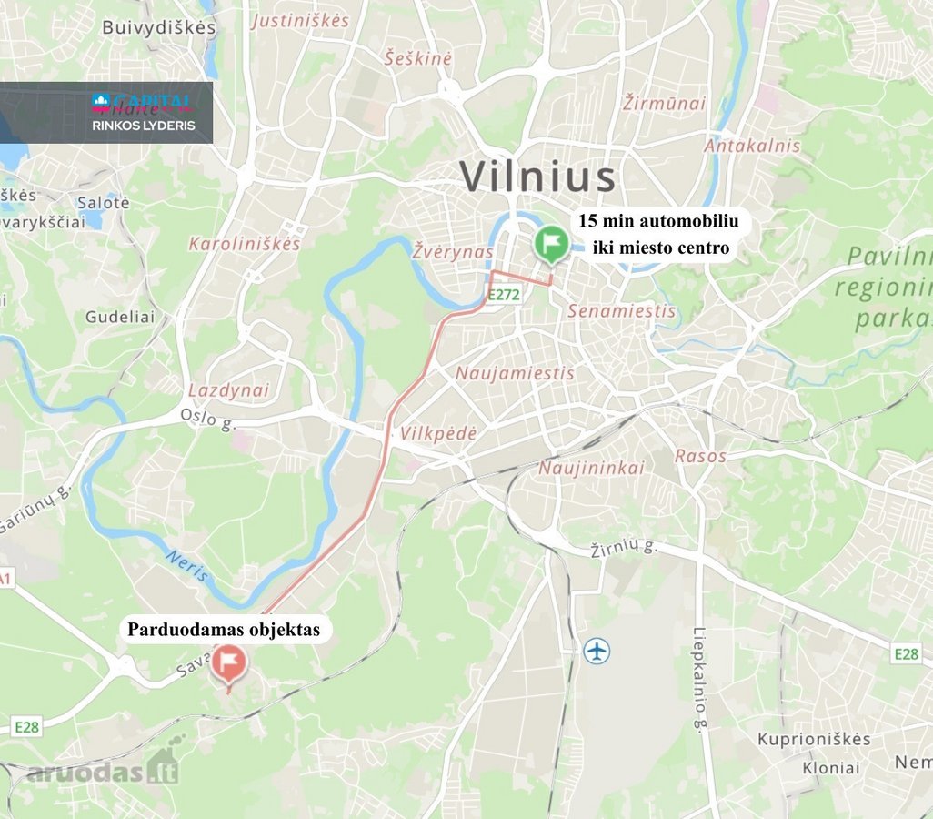 2 Kambarių Išmanus Butas – Vaduvos G., Vilnius - nuotraukos Nr. 25