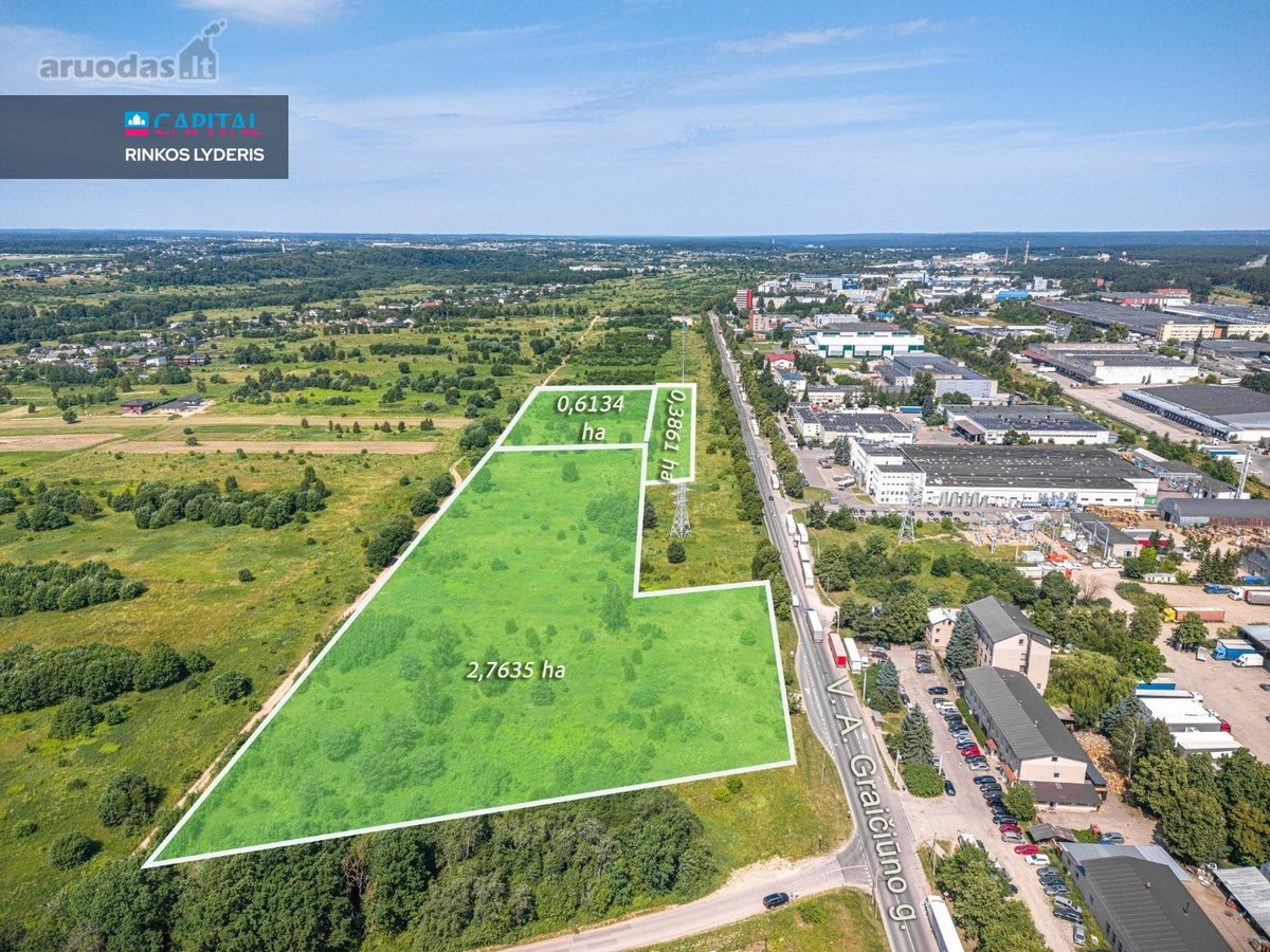Parduodamas 3,76 Ha Investicinis Sklypų - nuotraukos Nr. 2
