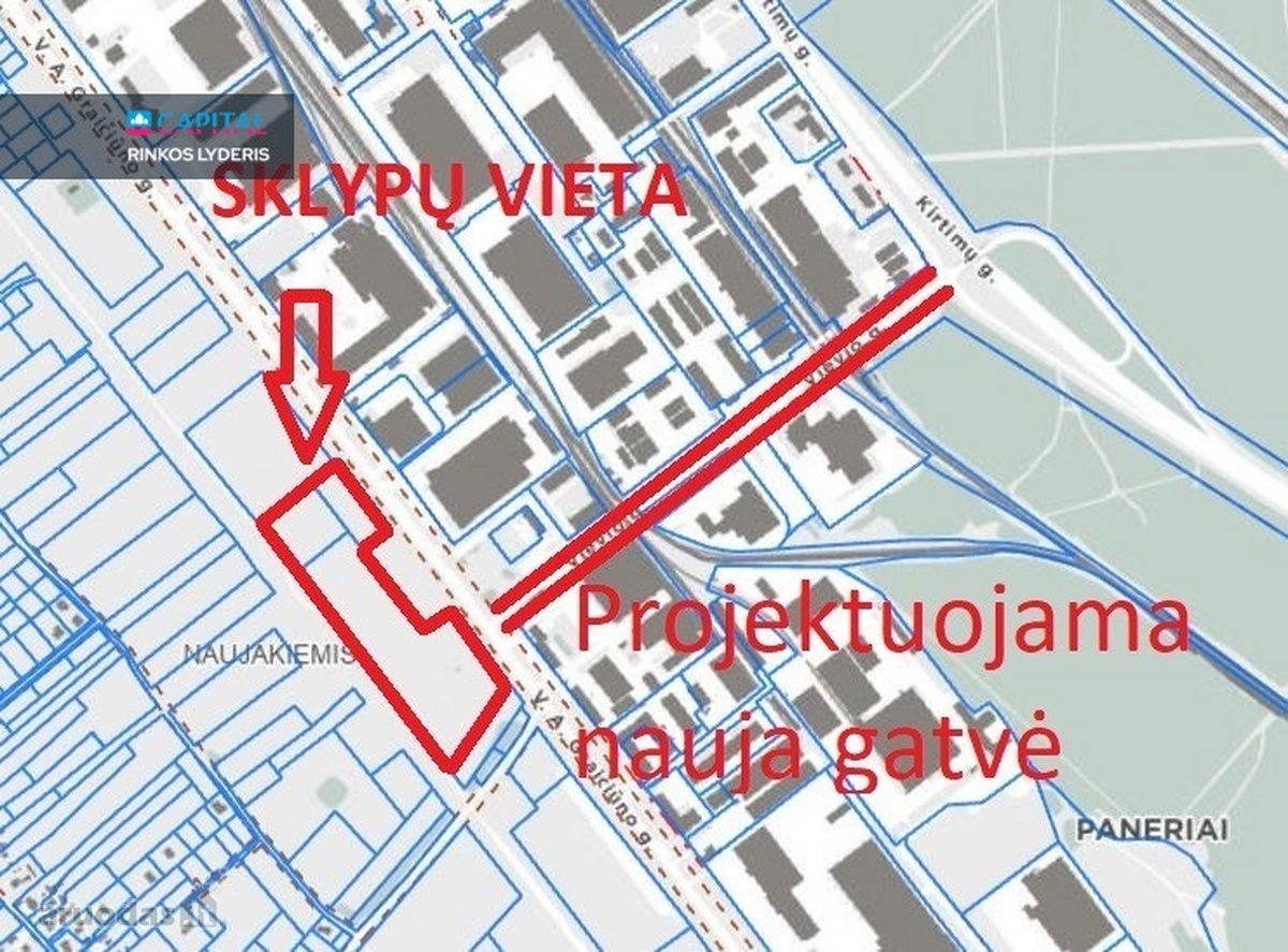 Parduodamas 3,76 Ha Investicinis Sklypų - nuotraukos Nr. 3