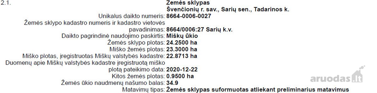 Parduodami perspektyvūs miško sklypai – - nuotraukos Nr. 13