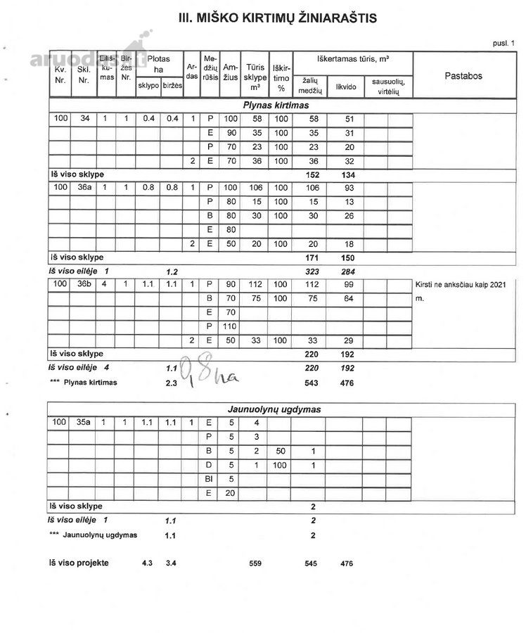 Parduodami perspektyvūs miško sklypai – - nuotraukos Nr. 15
