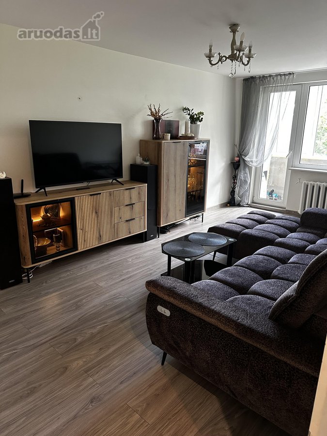 Labai šiltas, šviesus ir jaukus 51 m² butas,