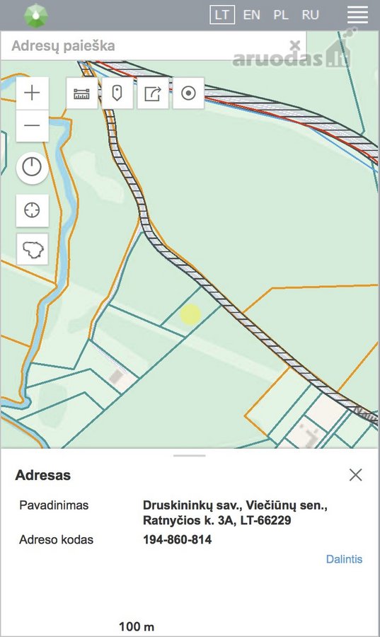 Parduodamas išskirtinio grožio sklypas miško - nuotraukos Nr. 4