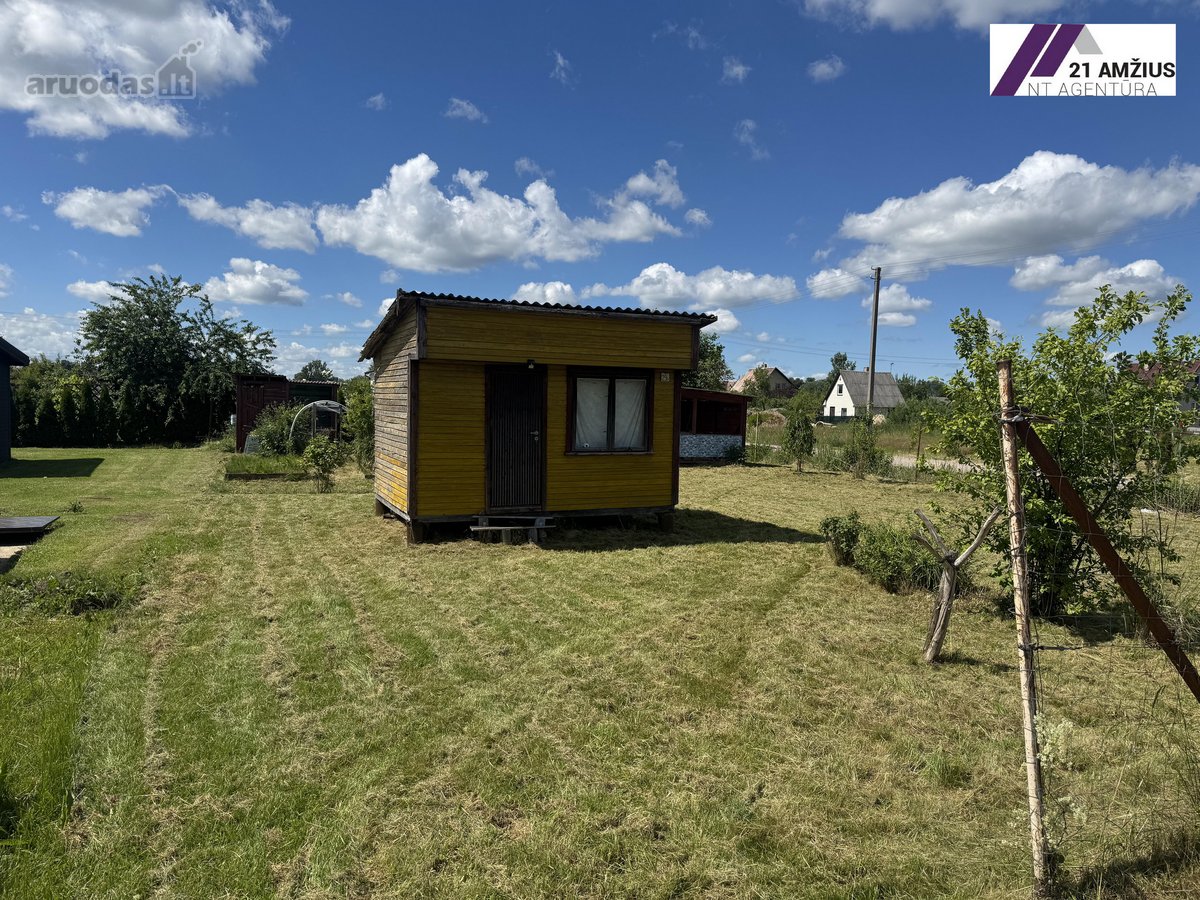 Parduodamas sodo sklypas su poilsio nameliu - nuotraukos Nr. 3