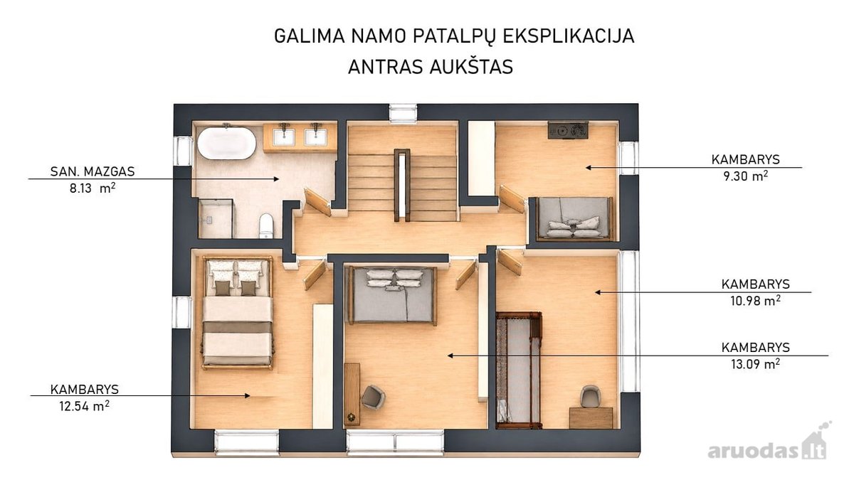 Parduodamas 4-5 k. Namas Sublokuotas Per - nuotraukos Nr. 58