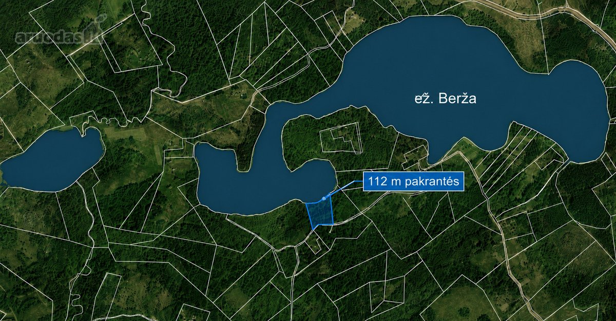 Parduodamas 97 a sklypas Dubingiuose su - nuotraukos Nr. 12
