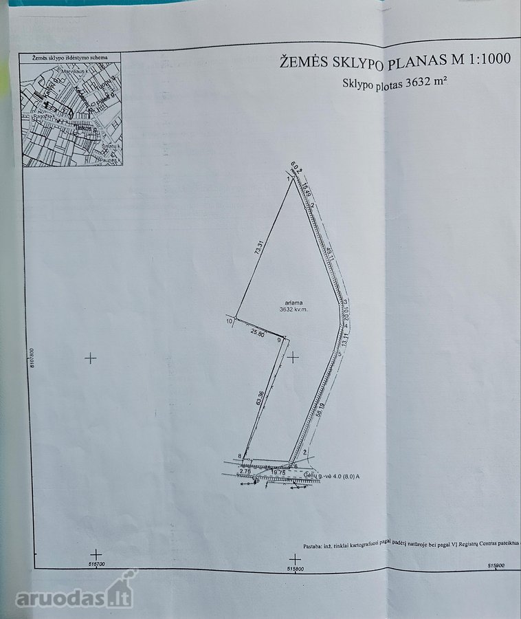 Parduodamas 36,32 Arų Namų Valdos Sklypas - nuotraukos Nr. 16