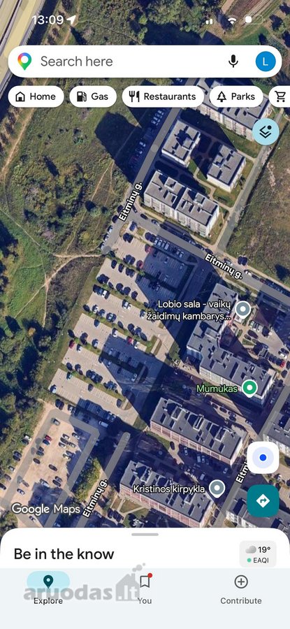 Parduodama parkavimo vieta eitminų g.