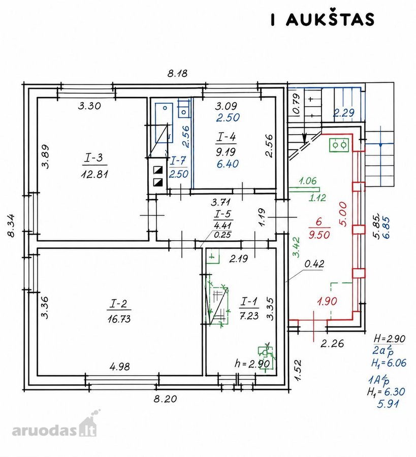 Išskirtinis namas Raseinių miesto centre – - nuotraukos Nr. 33