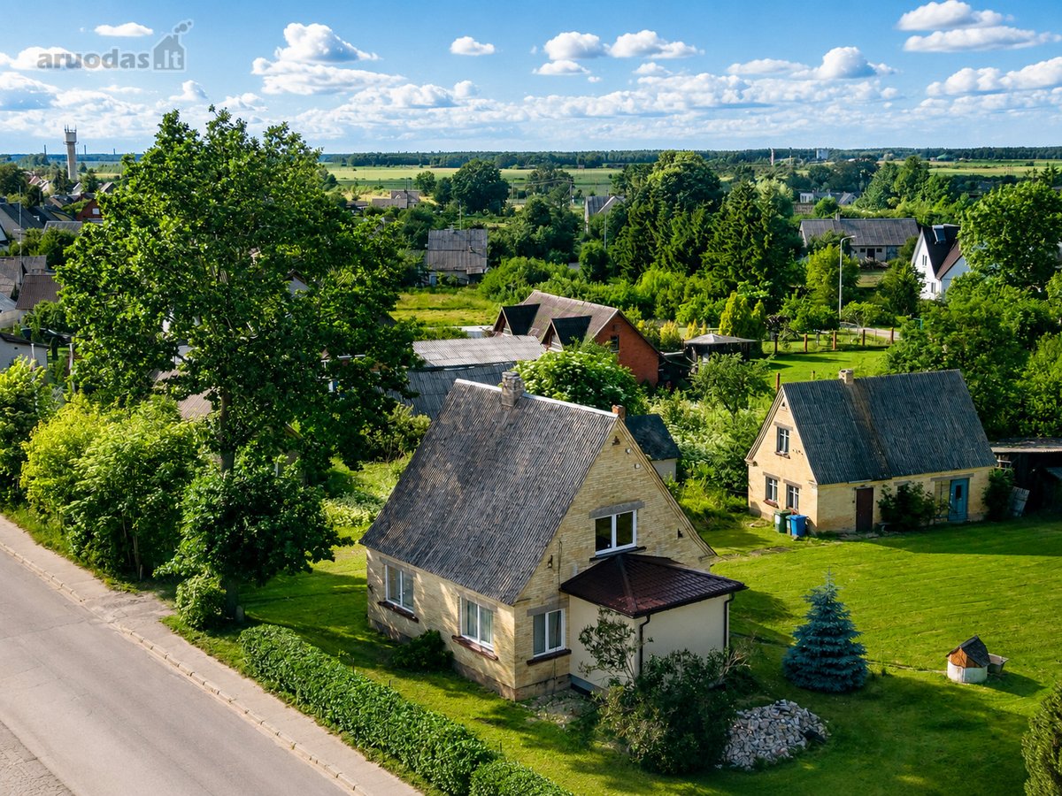 Parduodamas Namas Su Erdviu 24,48 A Sklypu - nuotraukos Nr. 2