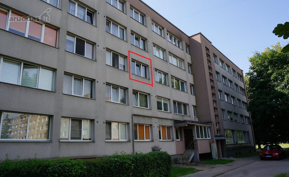Parduodamas 1 kambario bendrabučio tipo butas