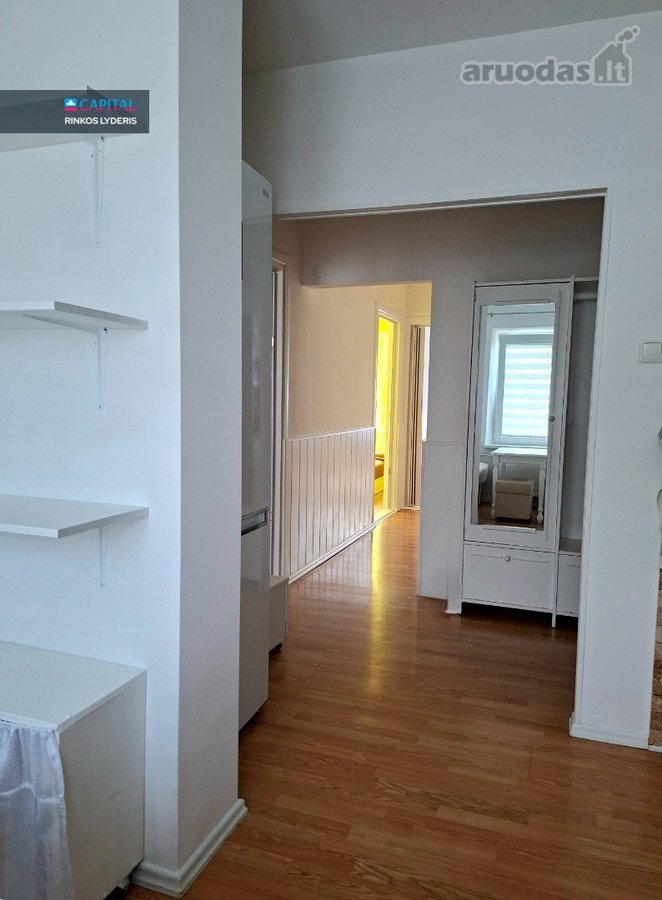 Išnuomojamas puikus sutvarkytas 3-jų kambarių