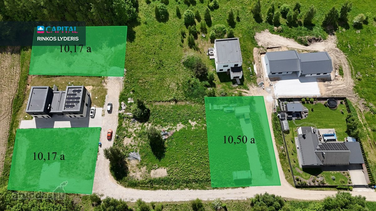 Namų Valdos Sklypai Vos 16 Min. Iki Vilniaus