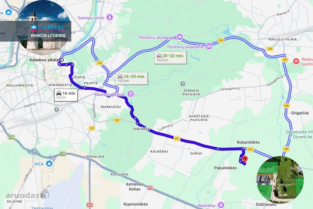 Namų Valdos Sklypai Vos 16 Min. Iki Vilniaus - nuotraukos Nr. 6
