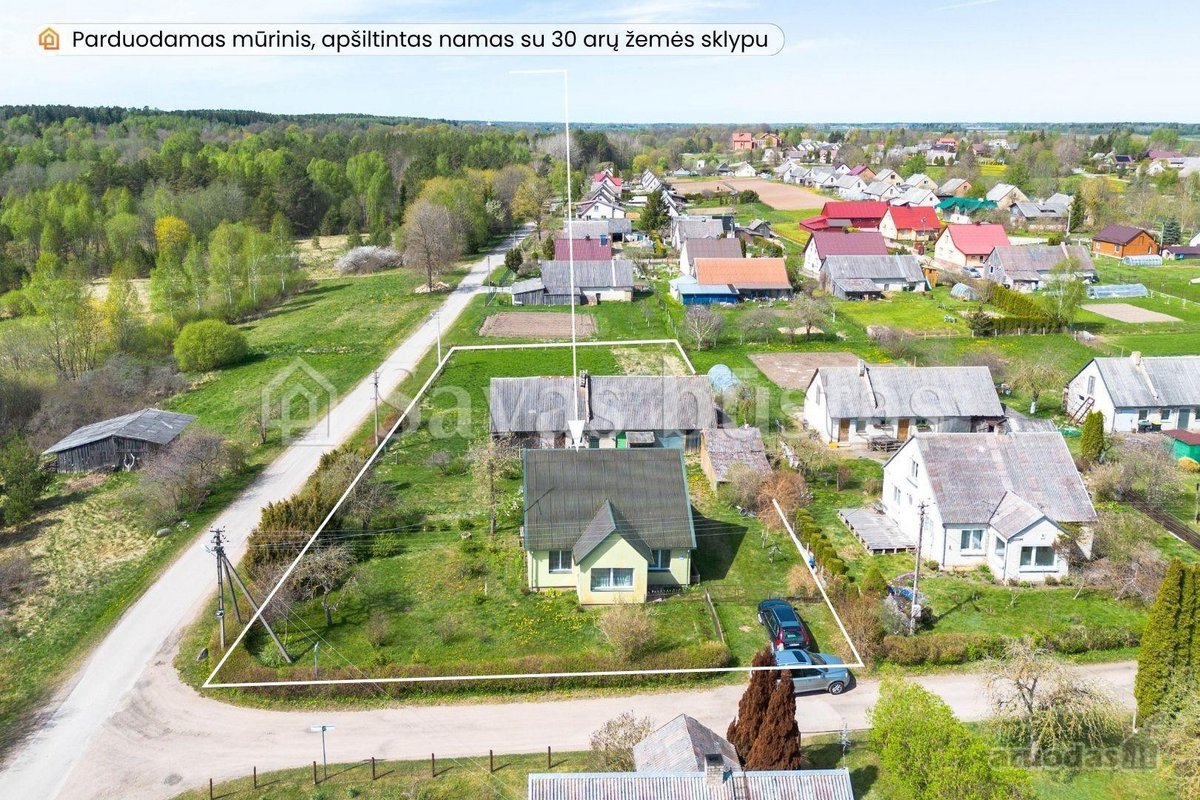 Parduodamas mūrinis, apšiltintas namas su 30 - nuotraukos Nr. 5
