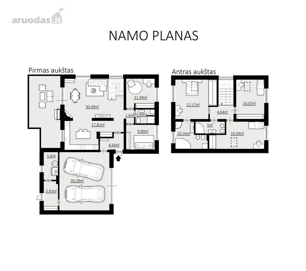 Erdvus, Individualus Gyvenamasis Namas - nuotraukos Nr. 34