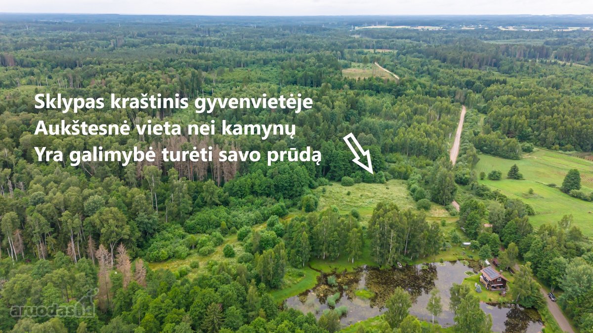 Parduodamas 1,7063 ha sklypas Vilniaus rajone - nuotraukos Nr. 5
