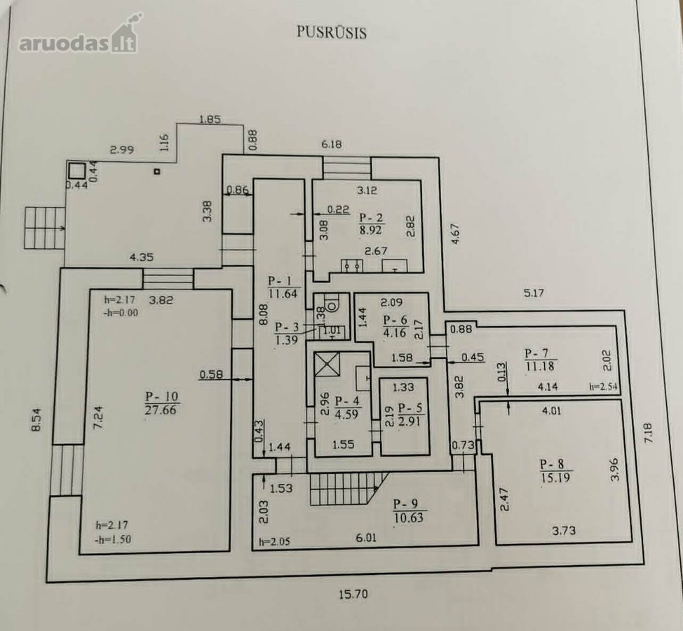 Parduodamas Erdvus Ir Tvarkingas Gyvenamasis - nuotraukos Nr. 48