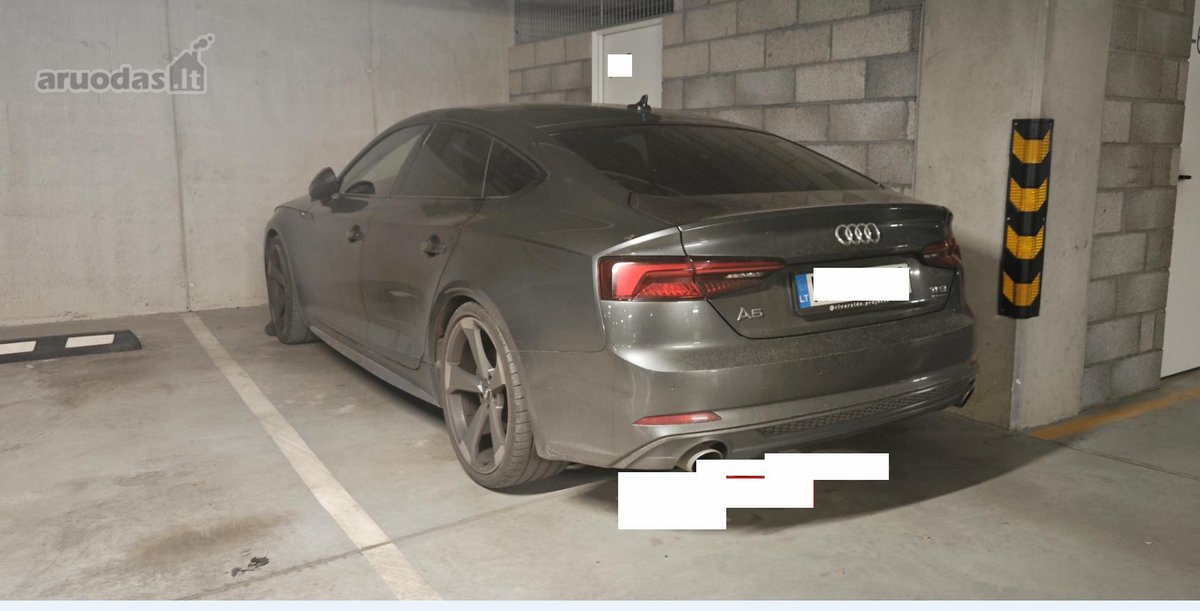 Parkavimo vieta išnuomojama kartu su 5,22 m2