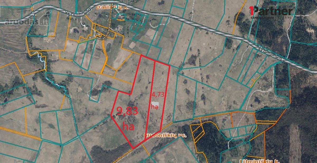 Parduodamas 14,56 ha sklypas Vilniaus r. sav. - nuotraukos Nr. 2