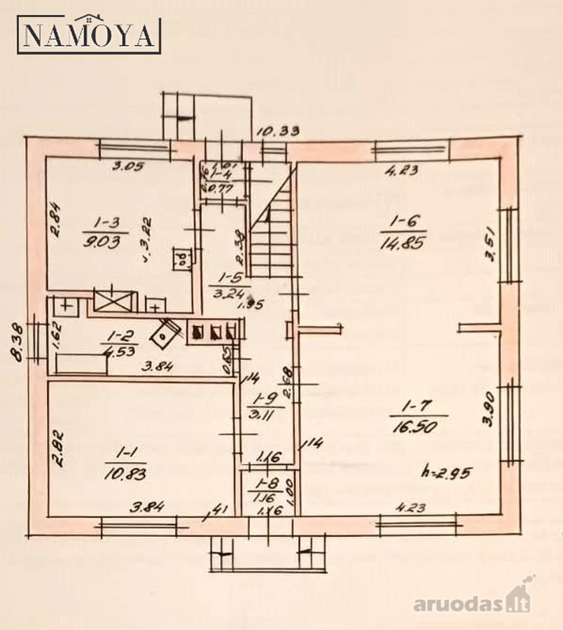 Ramioje Vilijampolės gatvelėje nuomojamas 4 - nuotraukos Nr. 16