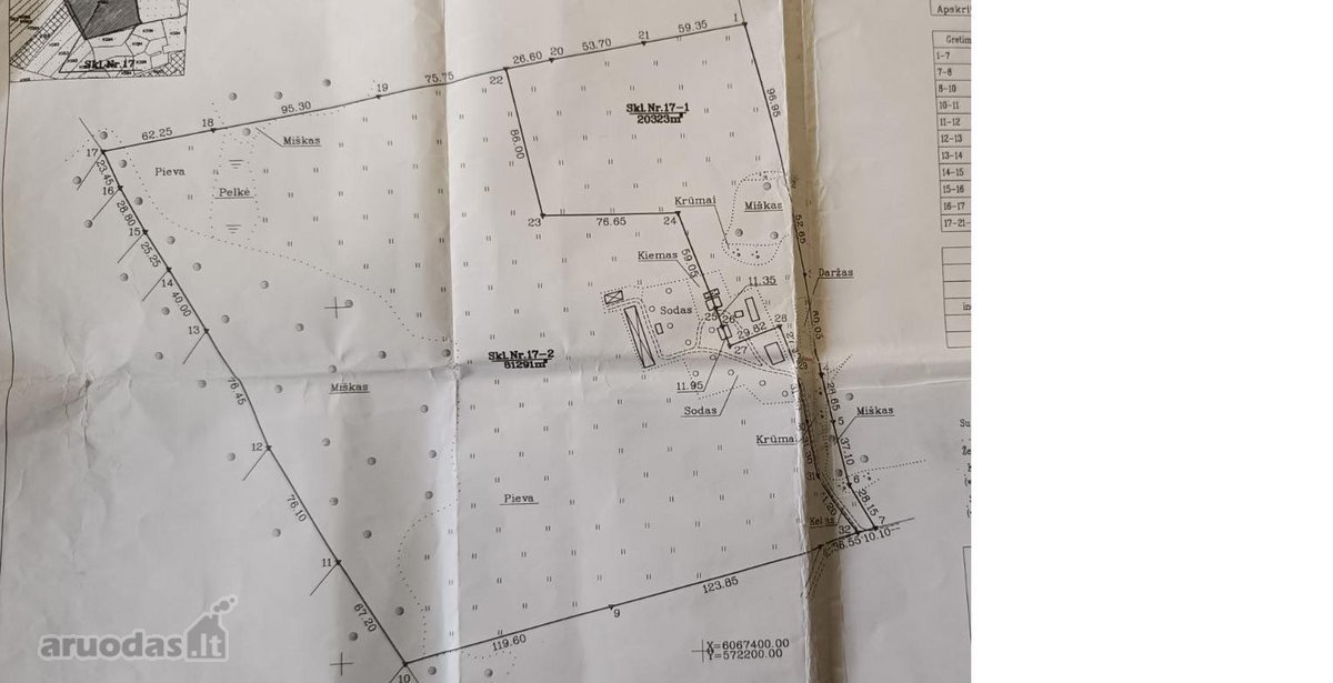 Unikalus 10,16 ha sklypas Medžiakalnio - nuotraukos Nr. 4