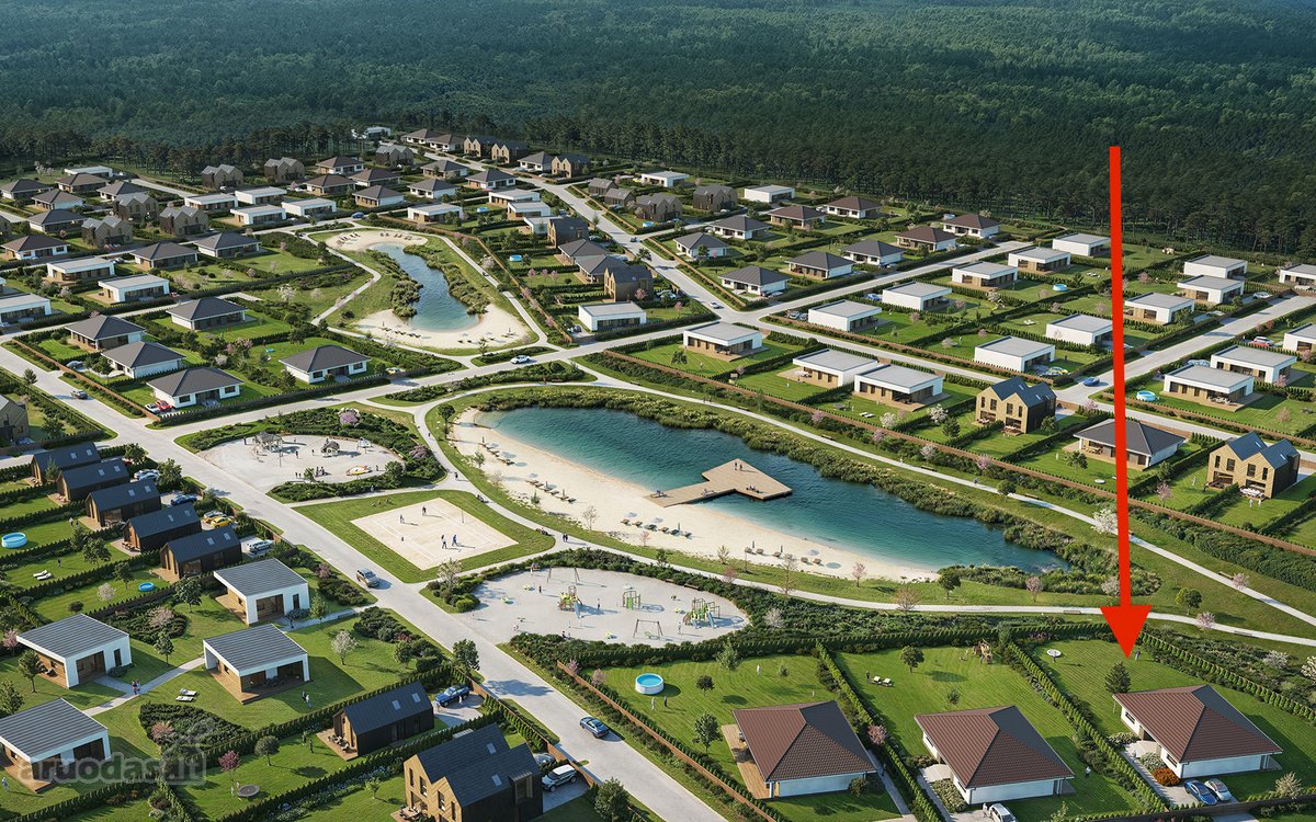 Išskirtinis sklypas prie vandens Ambersitis