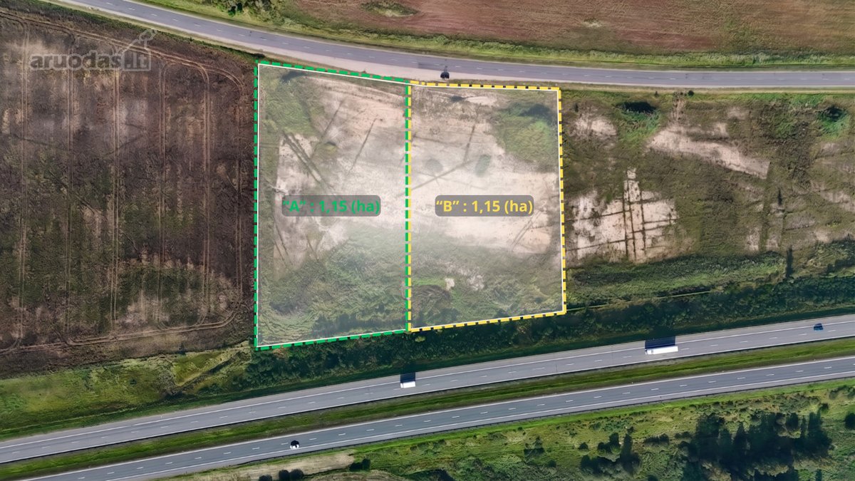 Parduodami 1,15 ha komercinės - verslo, - nuotraukos Nr. 5