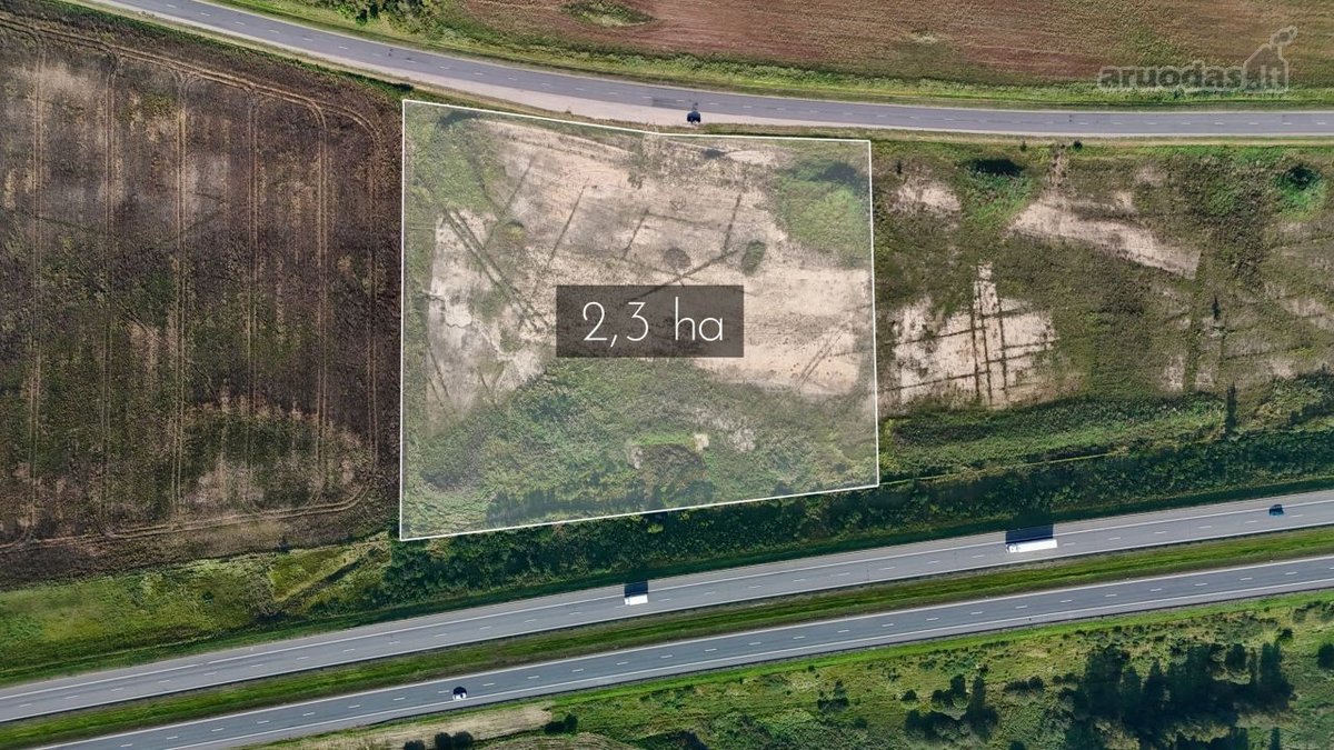 Parduodamas 2,3 ha komercinės - verslo, - nuotraukos Nr. 5