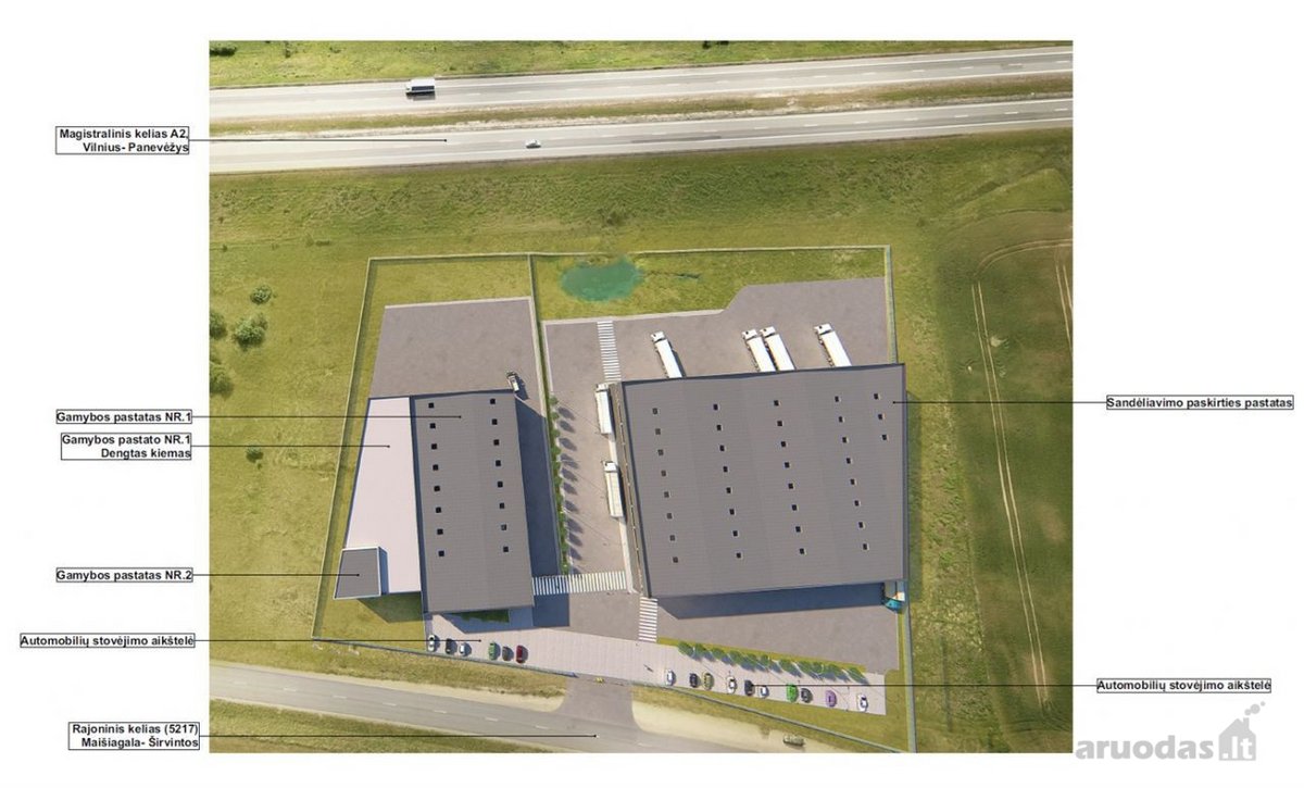 Parduodamas 2,3 ha komercinės - verslo, - nuotraukos Nr. 12