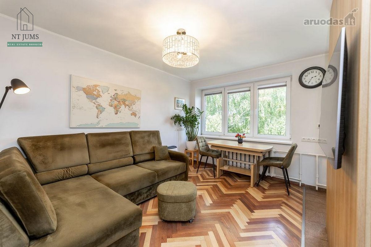 Kapitaliai Suremontuotas 2 Kambarių Butas