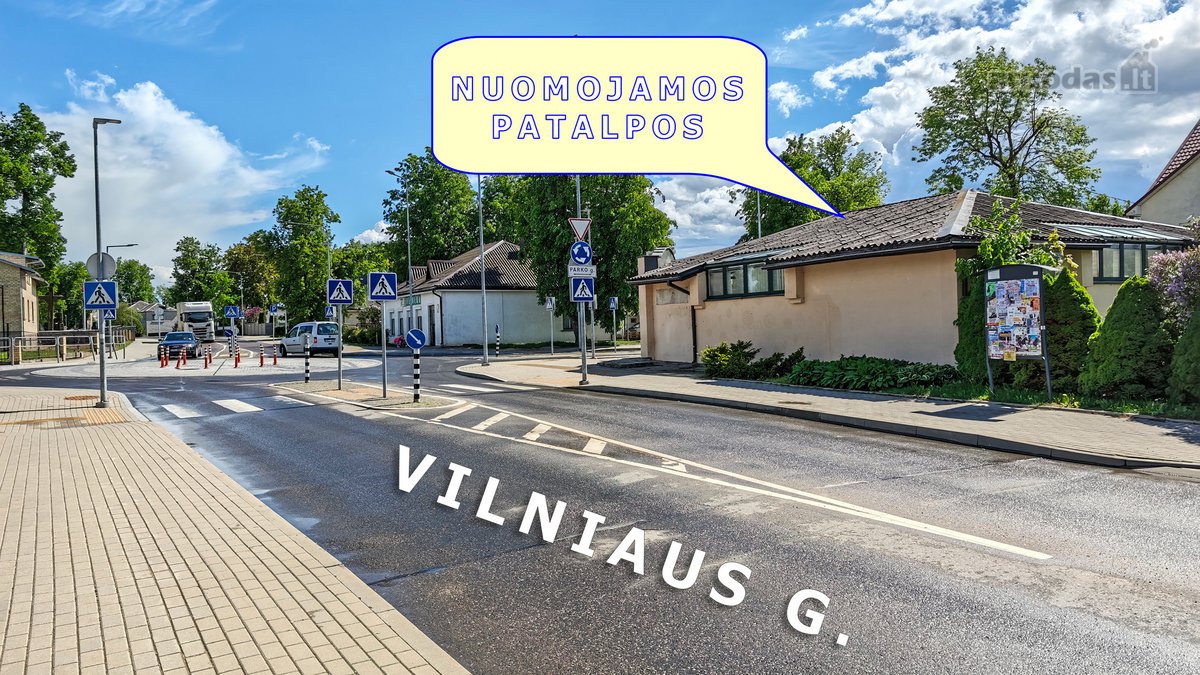 Nuomojamos 138 Kv. M Komercinės Patalpos