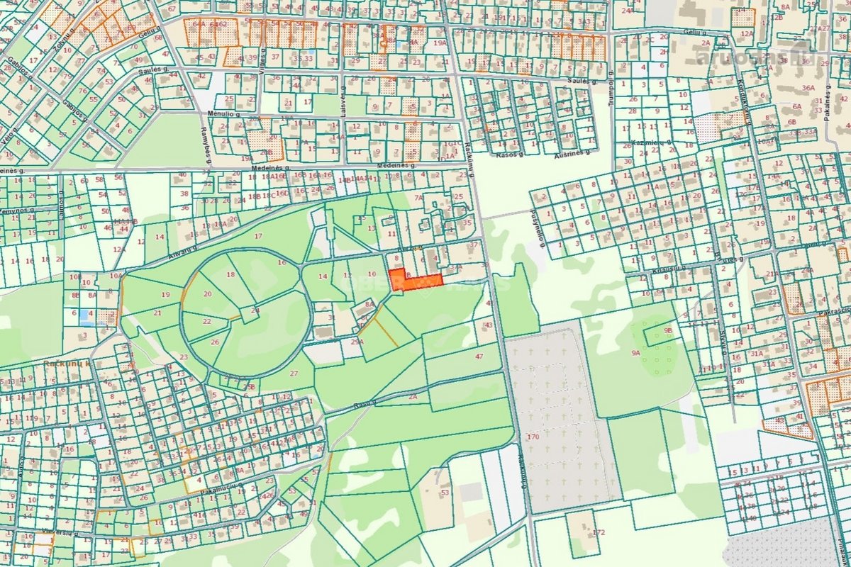 Parduodamas 30,87 A Sklypas Tribučio - nuotraukos Nr. 2