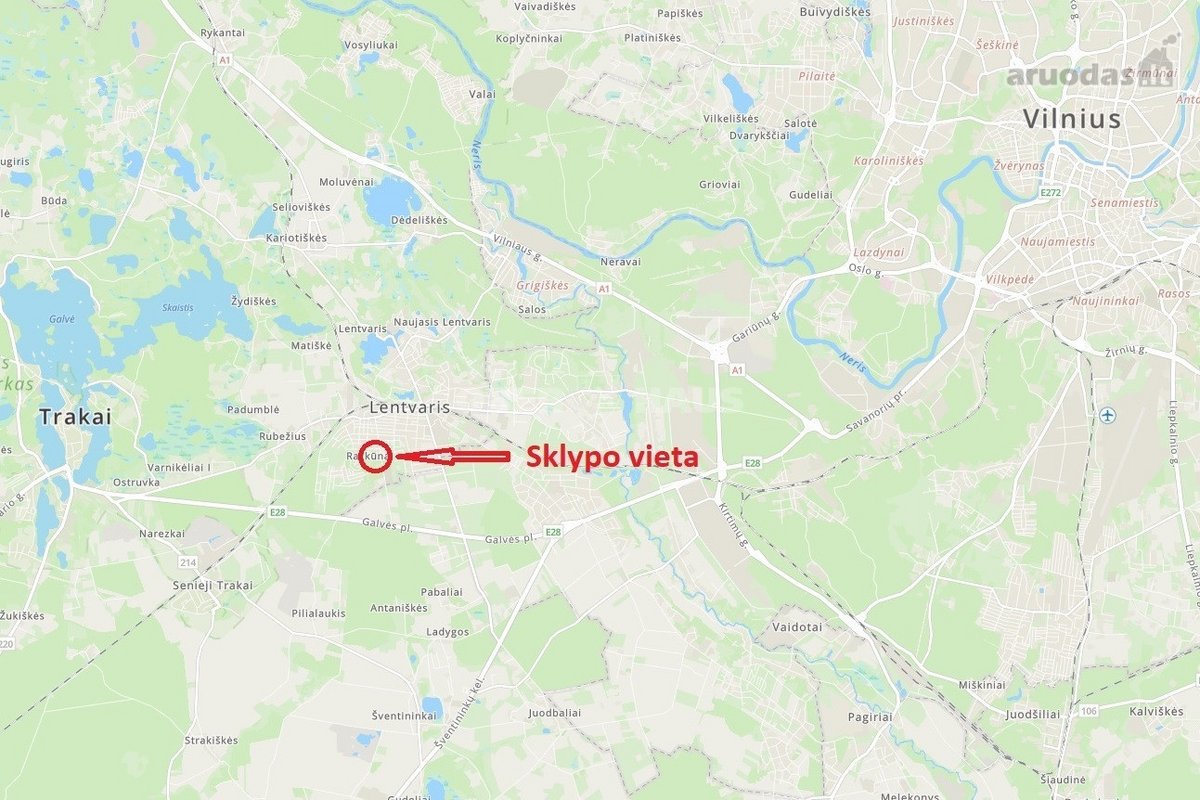 Parduodamas 30,87 A Sklypas Tribučio - nuotraukos Nr. 5