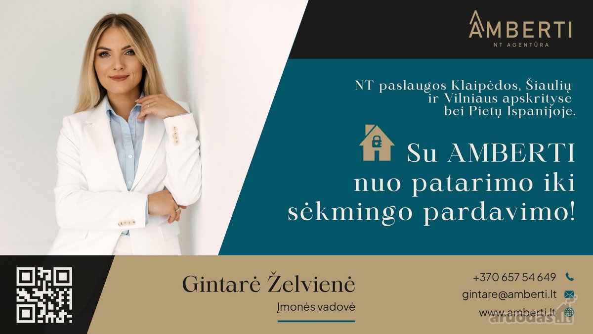 Amberti Nt agentūra parduoda 2 kambarių butą - nuotraukos Nr. 22