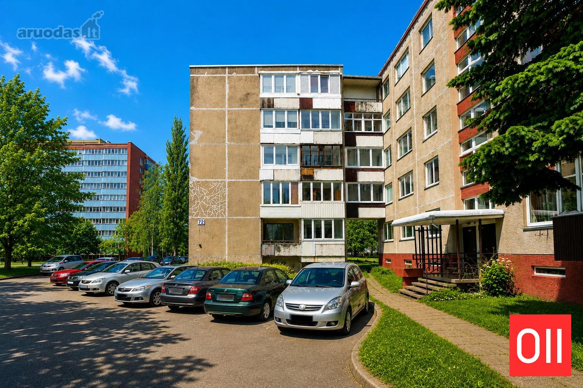 Saulėtas 3 Kambarių Butas Su Dviem - nuotraukos Nr. 4