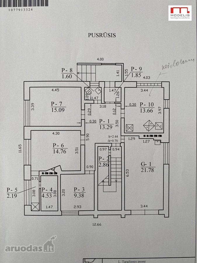 Parduodamas Dviejų Butų Namas Panevėžyje, Su - nuotraukos Nr. 16