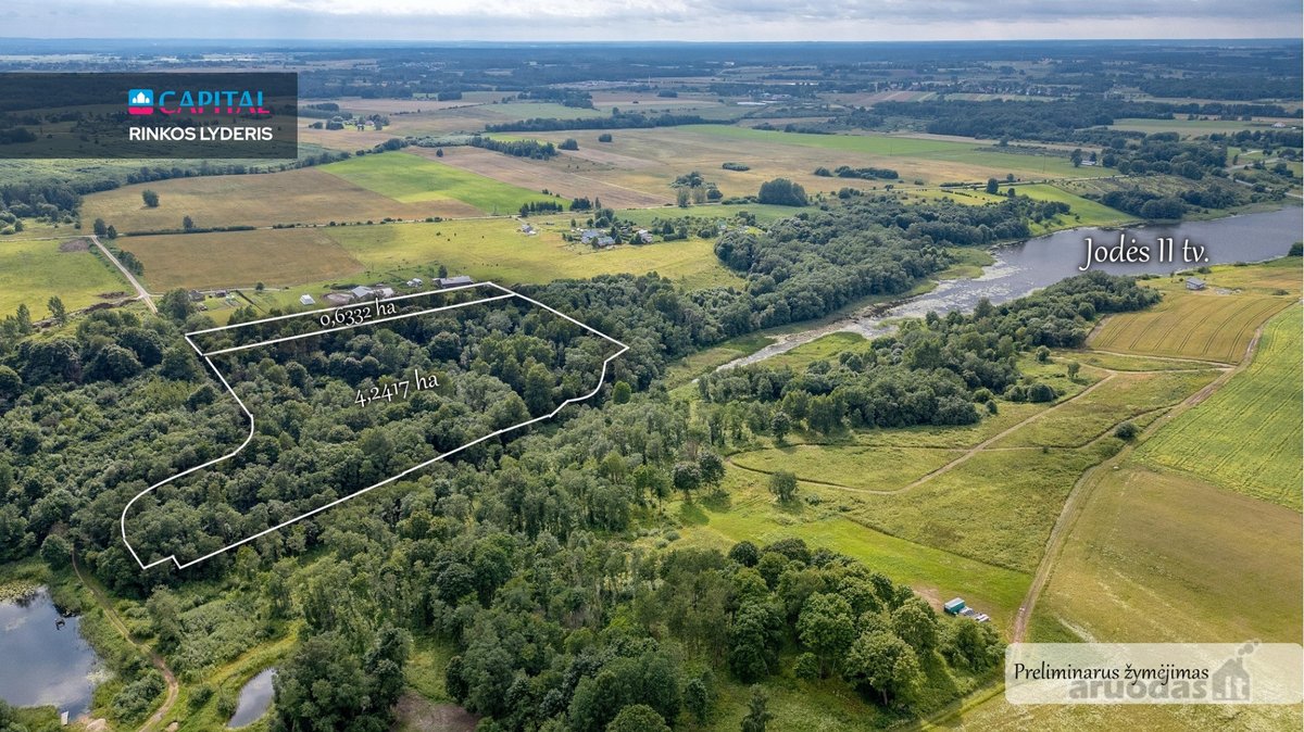 Prie Juodės II Tvenkinio – Beveik 5 Hektarai - nuotraukos Nr. 2